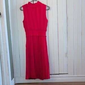 Nanette Lepore Vibrant Red Midi Dress